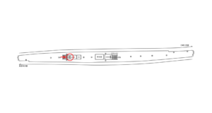 京急／鮫洲駅／／№22004駅看板・駅広告、位置図