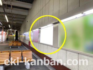 小田急　渋沢駅／／№1705駅看板・駅広告、写真2