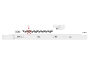 京成　小岩駅／／№1204駅看板・駅広告、位置図