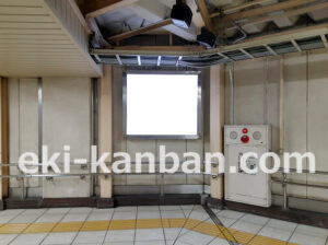 JR／武蔵浦和駅／武蔵野線ホーム／№108駅看板・駅広告、写真2