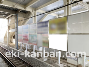 小田急　伊勢原駅／／№1710駅看板・駅広告、写真2