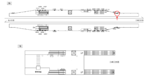 京急／雑色駅／／№41001駅看板・駅広告、位置図