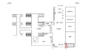 JR/橋本駅/本屋口/№55駅看板・駅広告、位置図