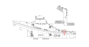 京急／品川駅／／№21000駅看板・駅広告、位置図