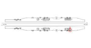 京急／梅屋敷駅／／№42001駅看板・駅広告、位置図