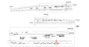 京急／京急蒲田駅／／№42102駅看板・駅広告、位置図