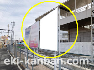 小田急　鶴巻温泉駅／／№107駅看板・駅広告、写真2