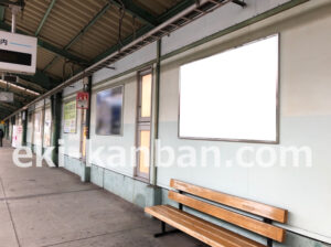 京急／新馬場駅／／№31006駅看板・駅広告、写真2