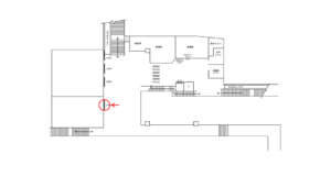 京急/鮫洲駅//№23003駅看板・駅広告、位置図
