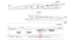 京急／京急蒲田駅／／№42106駅看板・駅広告、位置図