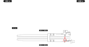 小田急　富水駅／／№1708駅看板・駅広告、位置図