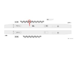 京成　小岩駅／／№1207駅看板・駅広告、位置図