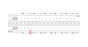 京急／泉岳寺駅／／№21001駅看板・駅広告、位置図