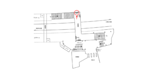 京急／北品川駅／／№43001駅看板・駅広告、位置図