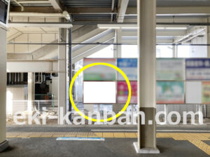 小田急　伊勢原駅／／№1702駅看板・駅広告、写真2