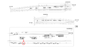 京急/京急蒲田駅//№42113駅看板・駅広告、位置図