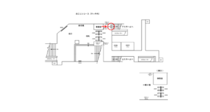 京急／新馬場駅／／№23004駅看板・駅広告、位置図