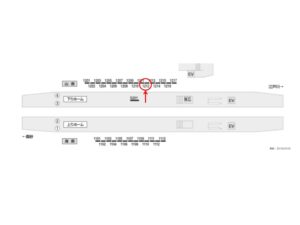 京成　小岩駅／／№1212駅看板・駅広告、位置図