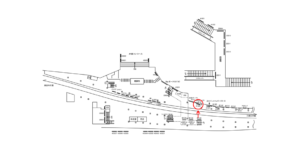 京急／品川駅／／№21002駅看板・駅広告、位置図