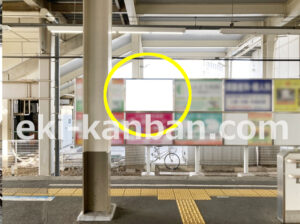 小田急　伊勢原駅／／№1703駅看板・駅広告、写真2