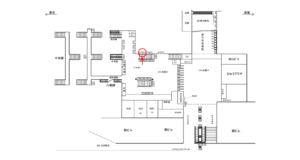 JR／八王子駅／本屋口／№133駅看板・駅広告、位置図