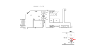 京急／新馬場駅／／№23096駅看板・駅広告、位置図