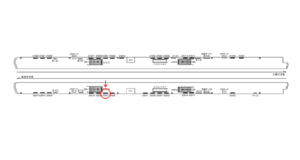 京急／青物横丁駅／／№22007駅看板・駅広告、位置図