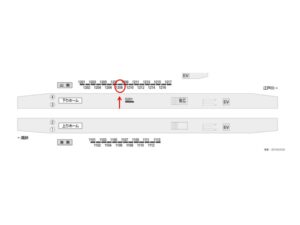 京成　小岩駅／／№1208駅看板・駅広告、位置図