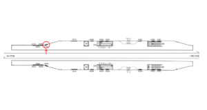 京急／梅屋敷駅／／№41007駅看板・駅広告、位置図