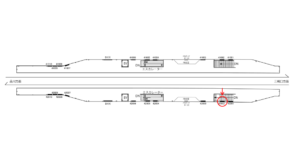 京急／梅屋敷駅／／№42002駅看板・駅広告、位置図