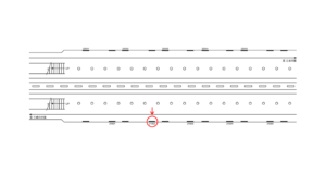 京急／泉岳寺駅／／№21002駅看板・駅広告、位置図