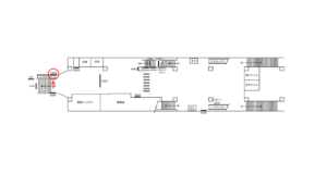 京急／青物横丁駅／／№43003駅看板・駅広告、位置図