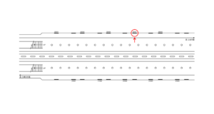 京急／泉岳寺駅／／№22004駅看板・駅広告、位置図