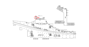 京急／品川駅／／№43001駅看板・駅広告、位置図