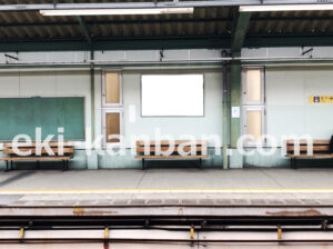 京急／新馬場駅／／№32006駅看板・駅広告、写真2