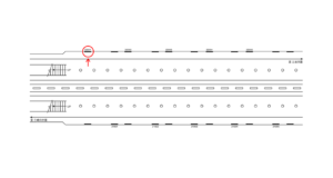 京急／泉岳寺駅／／№22001駅看板・駅広告、位置図