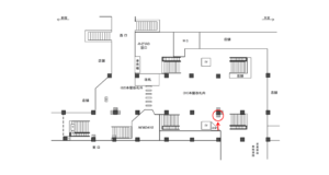 JR／武蔵浦和駅／本屋改札内／№63駅看板・駅広告、位置図