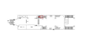 京急／青物横丁駅／／№33002駅看板・駅広告、位置図