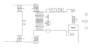 京急／大森海岸駅／／№23102駅看板・駅広告、位置図