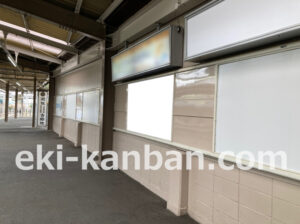 小田急　愛甲石田駅／／№1704駅看板・駅広告、写真2