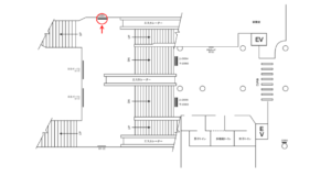 京急／平和島駅／／№43001駅看板・駅広告、位置図