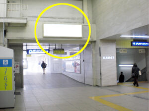 JR／大宮駅／東口通路／№131駅看板・駅広告、写真1