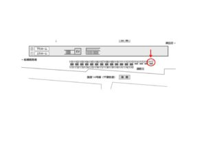 京成　谷津駅／／№1117駅看板・駅広告、位置図