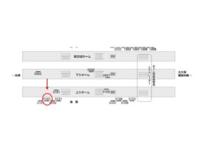 京成　京成津田沼駅／／№5103駅看板・駅広告、位置図
