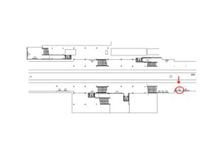 東武　塚田駅／／№502駅看板・駅広告、位置図