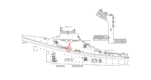 京急／品川駅／／№21007駅看板・駅広告、位置図