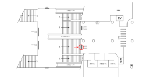 京急／平和島駅／／№23003駅看板・駅広告、位置図