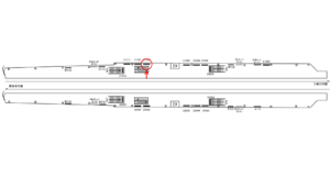 京急／立会川駅／／№21006駅看板・駅広告、位置図