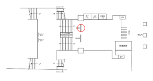 京急／大森海岸駅／／№23101駅看板・駅広告、位置図