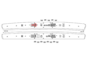 京急／平和島駅／／№21009駅看板・駅広告、位置図